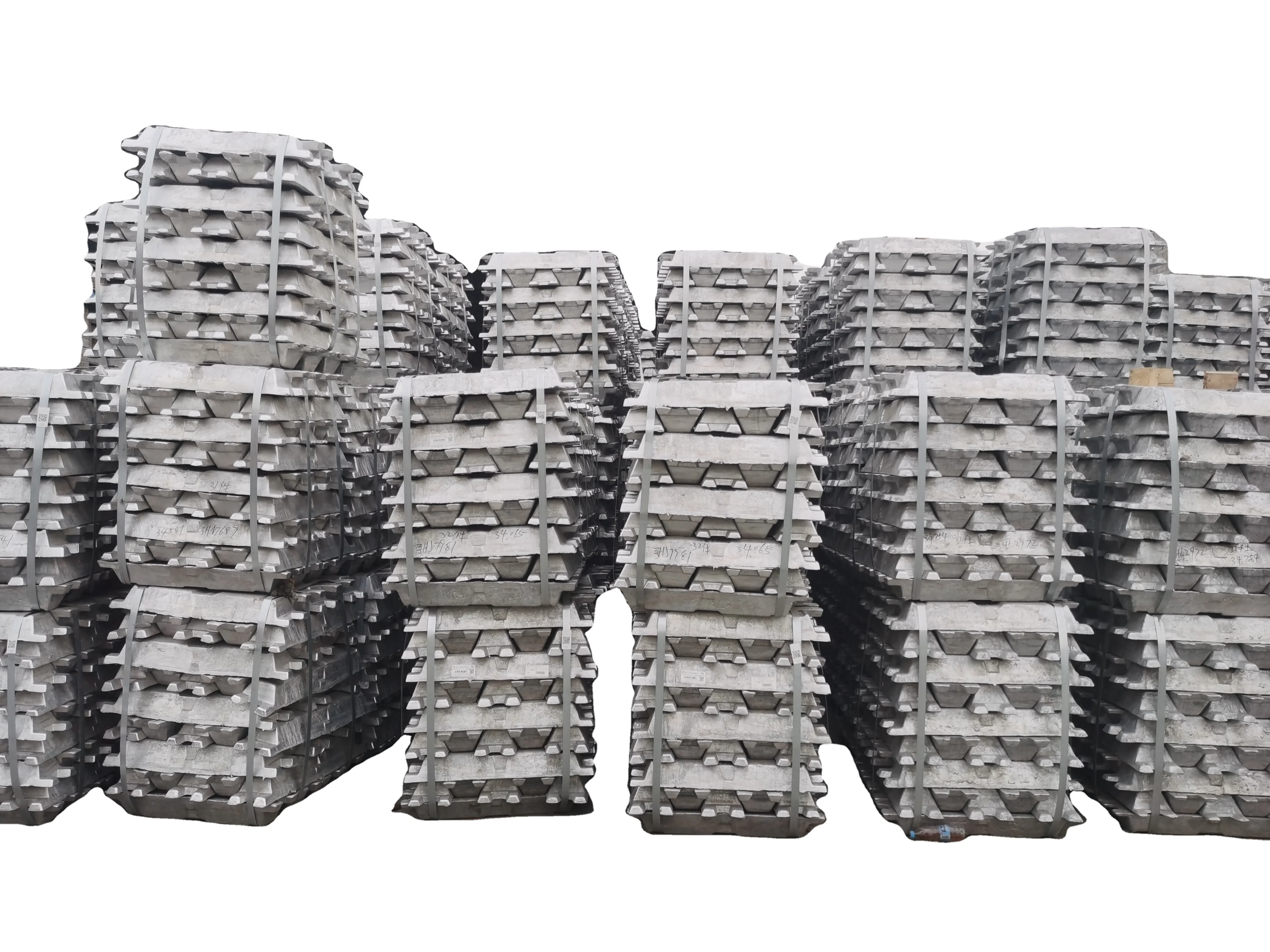 China  A7 Aluminum Ingots 99.7% 99.8%