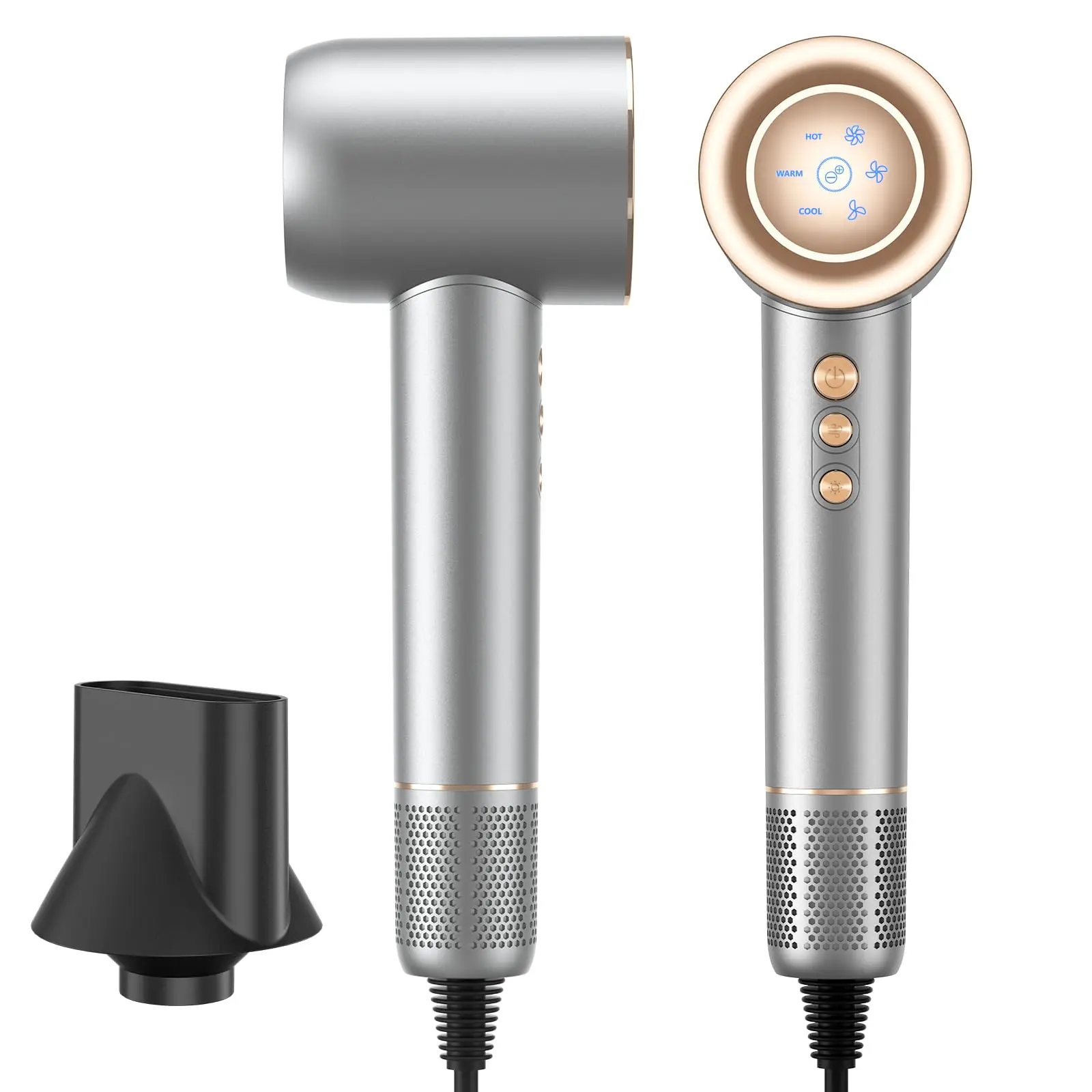 110000RPM Hair Dryer With Magnetic Nozzle Negative Ionic Professional Salon Hair Dryers