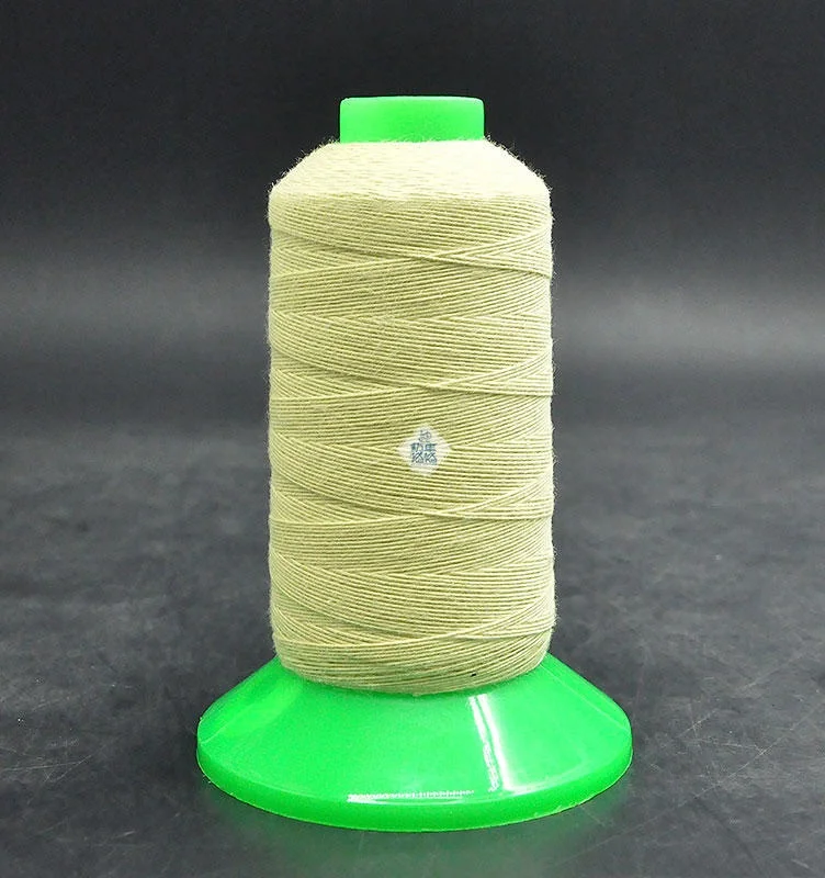Aramid clad  steel wire sewing thread Cored thread for cutting-resistant gloves