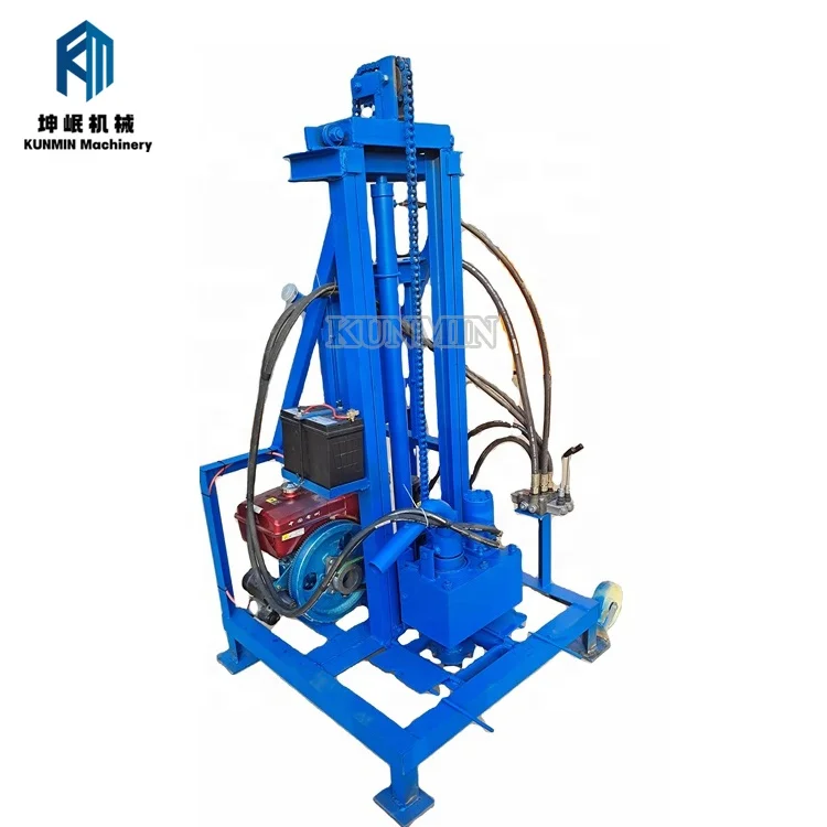Wholesale Price High Reputation Trailer Mounted Water Well Drilling Rig