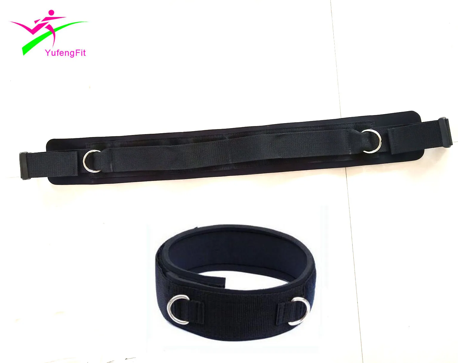 adjustable Neoprene Padded ankle cuffs leg cuffs Thigh Straps for fitness home gym equipment