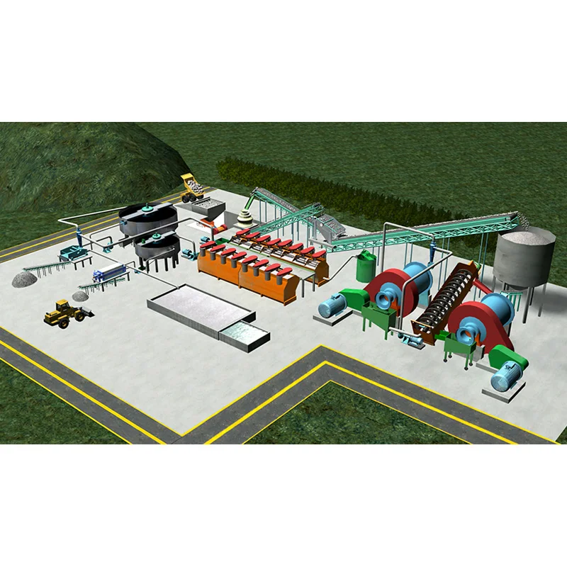 Blue Bowl Gold Concentrator Copper Concentrate Processing Plant