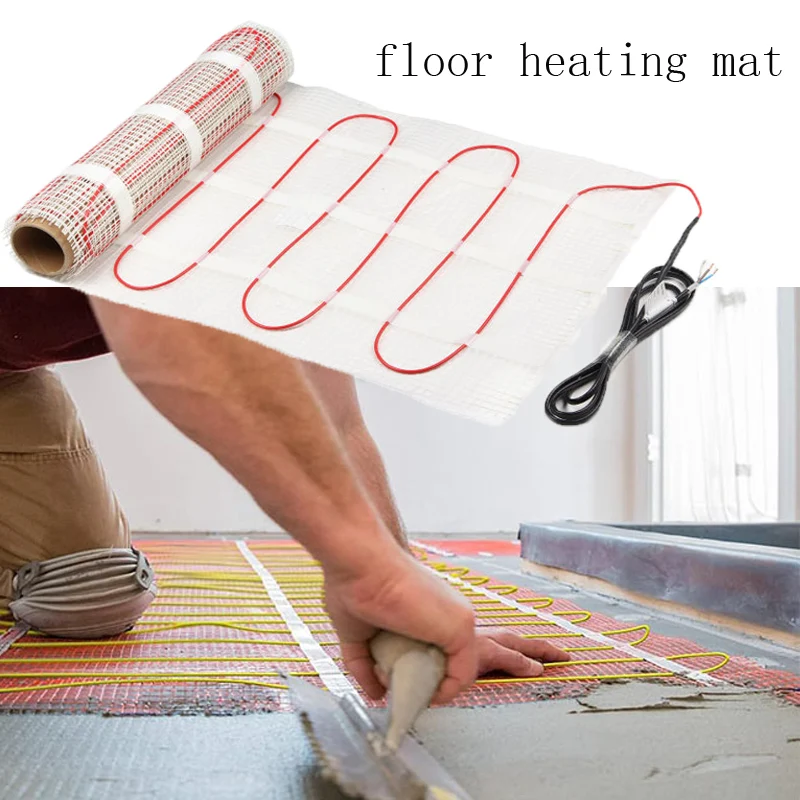 underfloor heating carpets 230v floor heating mat single conductor heating mat