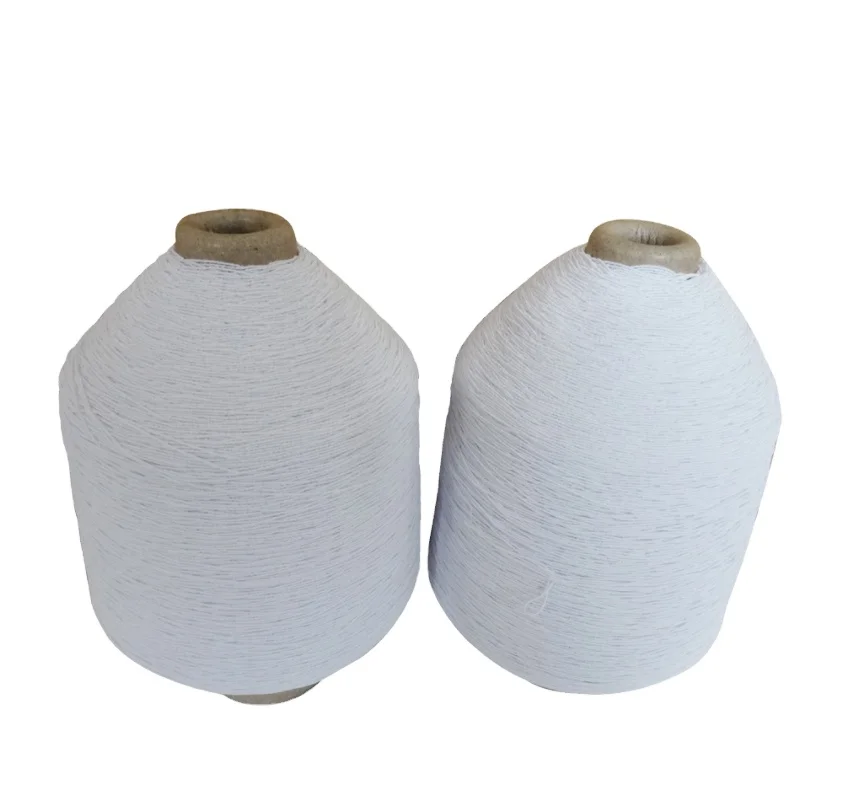 Wholesale 1007575 Factory Cheap Price Polyester Rubber Covered Yarn For Socks