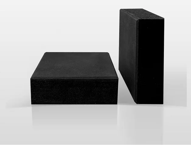 Clocell Square rubber cushioning block punching press quad-corner pad machine mechanical vibration anti-skid pad damping