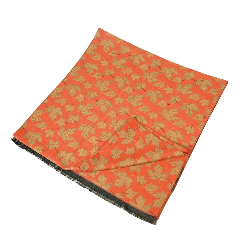 Customized Brand Dynastyle OEM Custom Fashion Scarf for Women Screen Printing Fashion Paisley Floral hijab