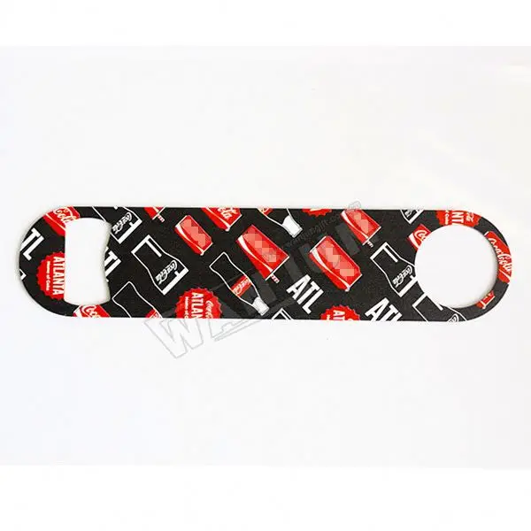 Custom cast iron bar metal beer bottle opener,bar blade stainless steel bottle opener