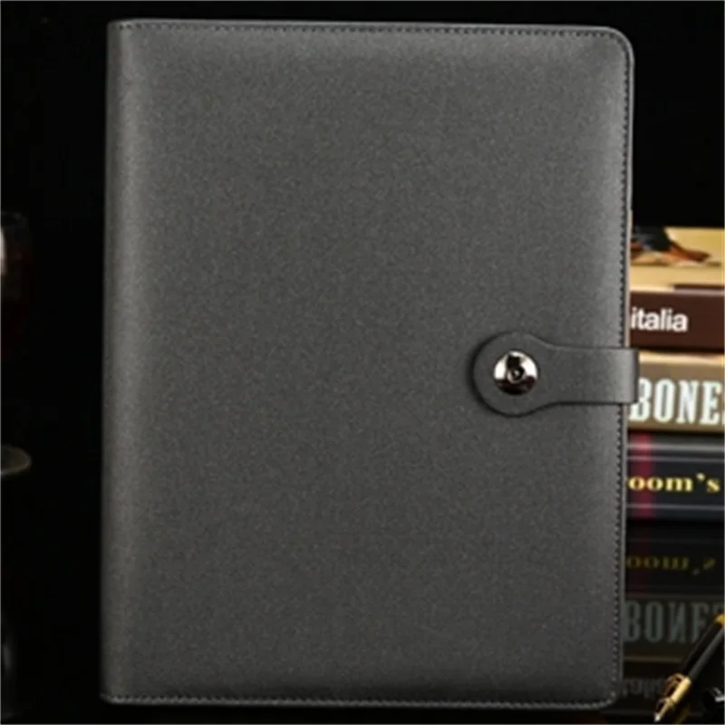 Wholesale Factory Price Customizable Pu Leather A5 A6 Agenda Daily Planner Weekly Monthly Journals
