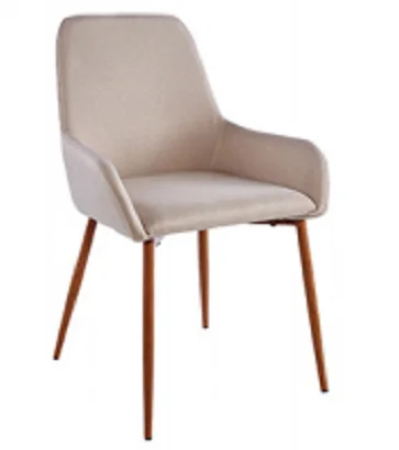 Nordic Lounge Armchair Leather Art Discussion Living Room Fabric Sofa Chair Designer Leather Leisure Chair