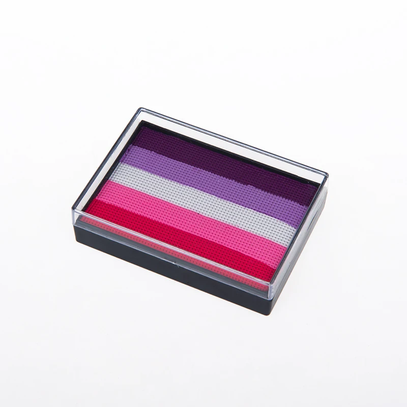 Water based non-toxic Body painting Cake Eyeliner Rainbow Color Eye Liner washable Face Paint Makeup
