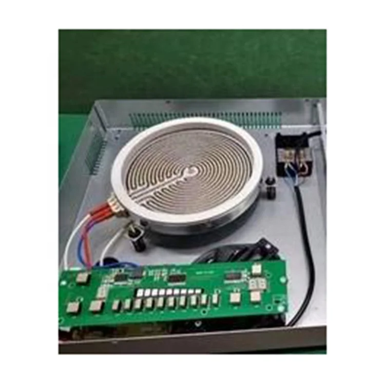 Ceramic glass table 1750w 1200w 220v 2 burner flame furnace stove 2 electric burner gas electric hob