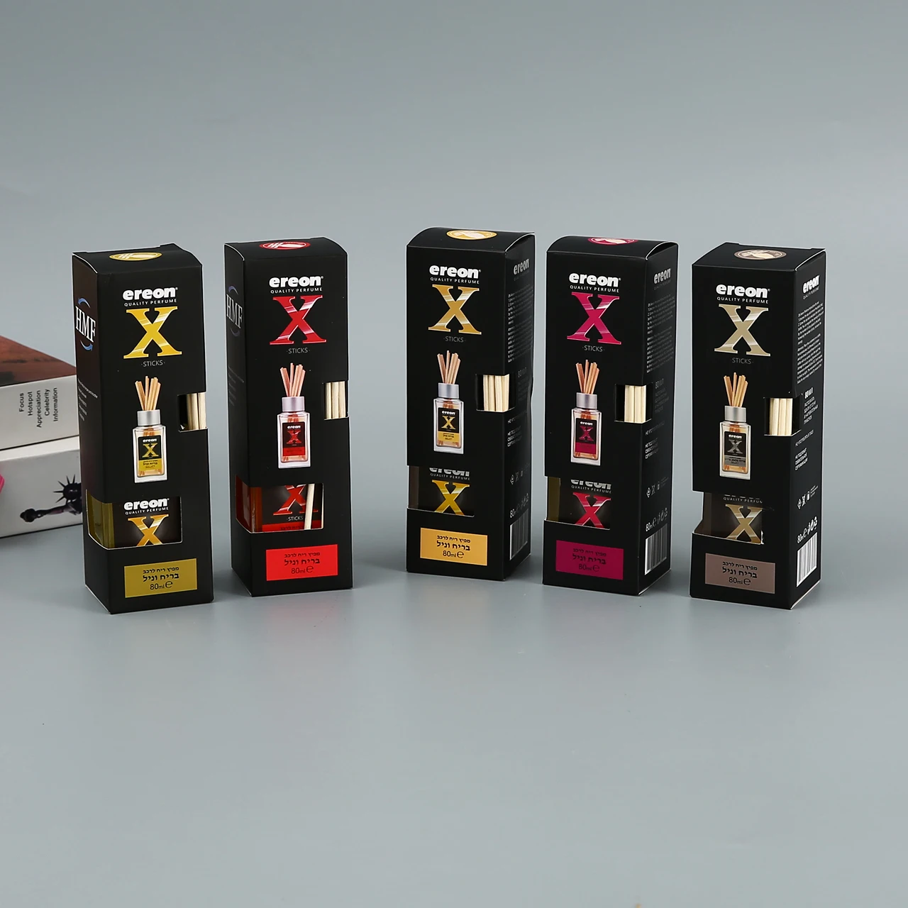 50 ml 100ml New Style Essential Oil Reed Diffuser Bottle Empty with Gift Packaging Box