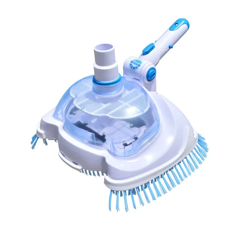New Manual Bottom Pool Cleaner with Transparent Vacuum Suction Head for Swimming Pool Cleaning