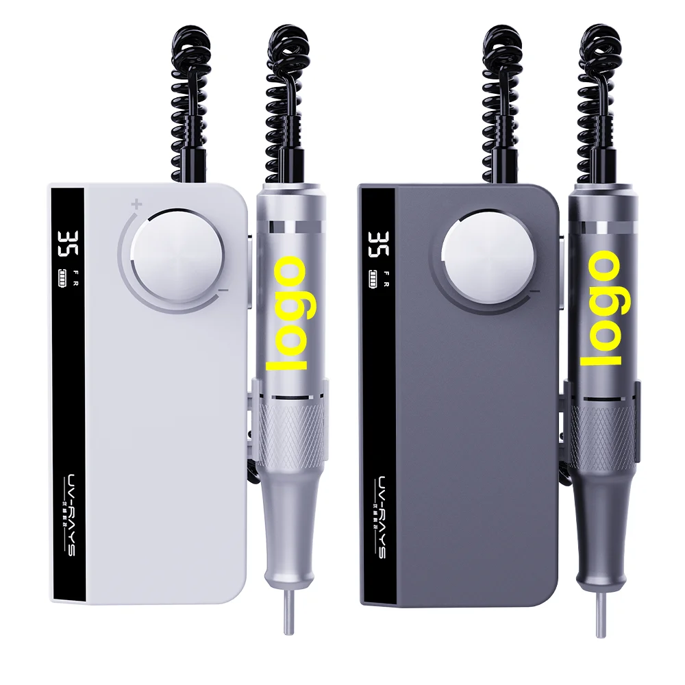 New Guaranteed Quality Custom Logo E File Hand Piece Unique Polish Removal Nail Drill Machine 35000rpm Professional