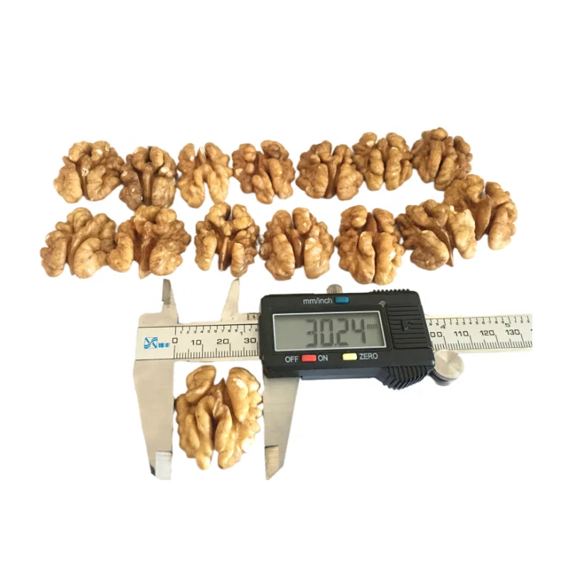 peeled shelled walnuts kernels of butterfly quarters extra light vacuum packed 10kg carton sweet farm products