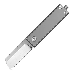 Outdoor Mini S35VN Steel Tc4 Handle Tactical Folding Titanium Knife EDC fishing survival