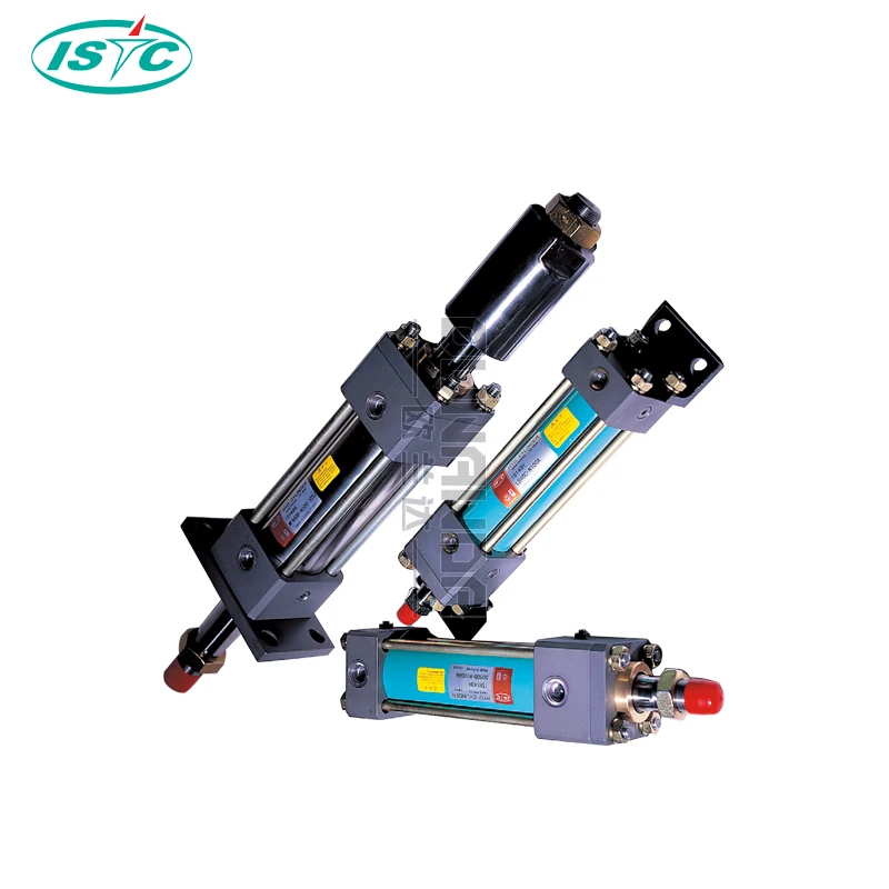 South Korea ISTC hydraulic cylinder IS140H CB63B-B350 standard tie rod square cylinder