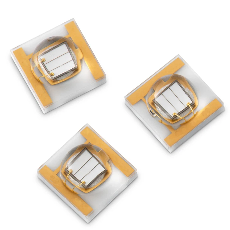 Высокая мощность излучения 3535 SMD 3 Вт 365nm 385nm 395nm 405nm УФ-отверждения led флуоресценции раскрытия и проверки