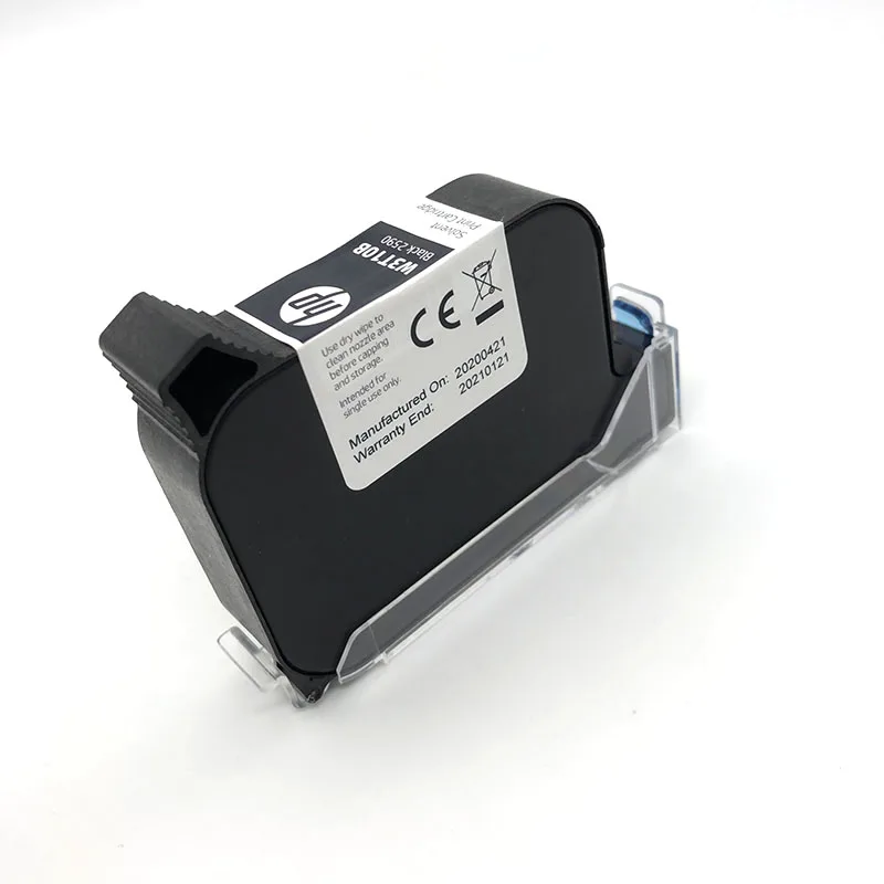 Original Quicky Dry Black Solvent Based Tij 2.5 Printer Cartridges for Coding and