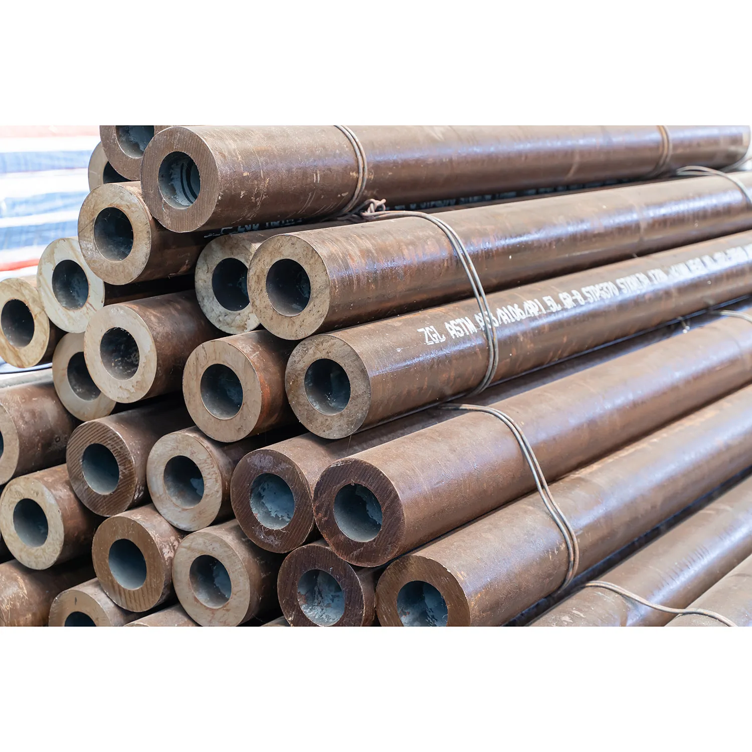 Factory Direct Sales ASTM A106b API 5L Grb Seamless Steel Pipe Burnishing