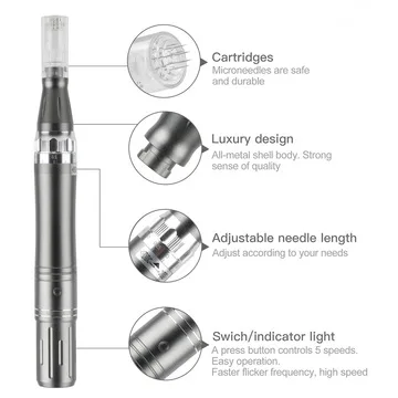 Derma Rolling System Electric Acne Scar Removal Derma Pen