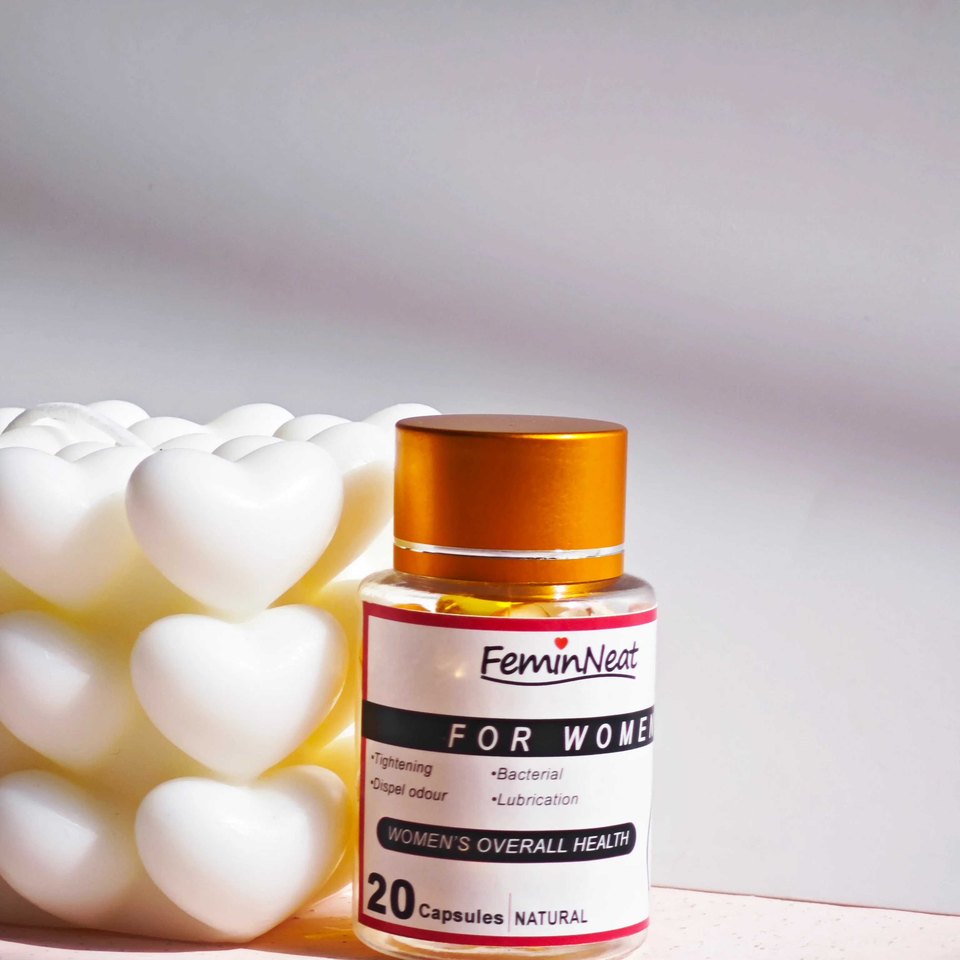 100% Natural Organic Vaginal Tightening Capsules Feminine Intimate Aphrodisiac Climax Yoni Pops Yoni Vaginal Tightening Capsules