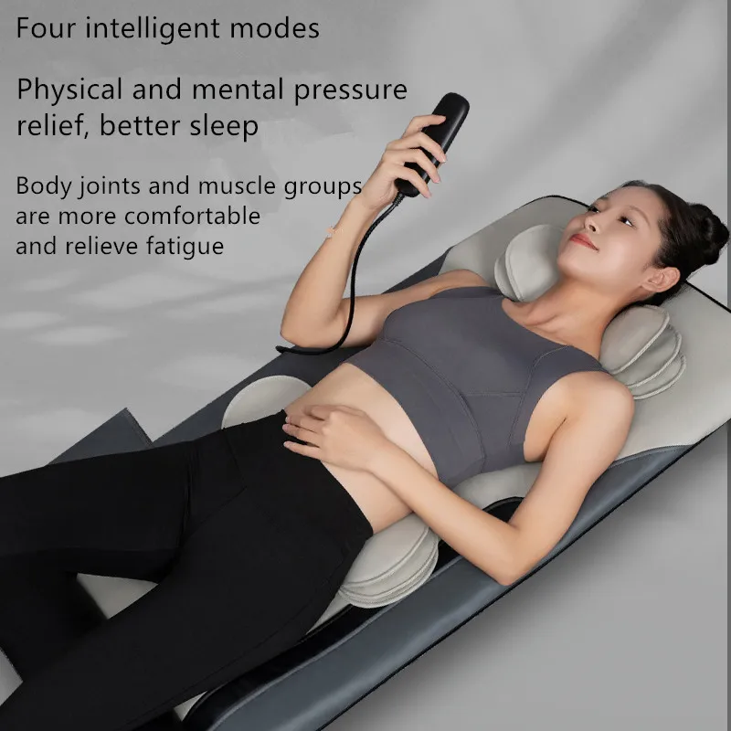 Heating Massage Products Massage Mattress Pemf Magnetic Therapy Mat Amethyst Stone Crystal Pemf Massage Mattress With Infrared