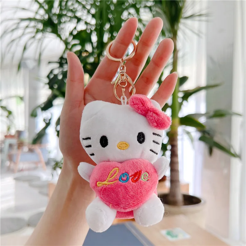 Оптовая продажа кукла Hello Kitty на заказ плюшевая игрушка Кэти мини-кошка брелок мягкая для детей товары дня рождения подарок