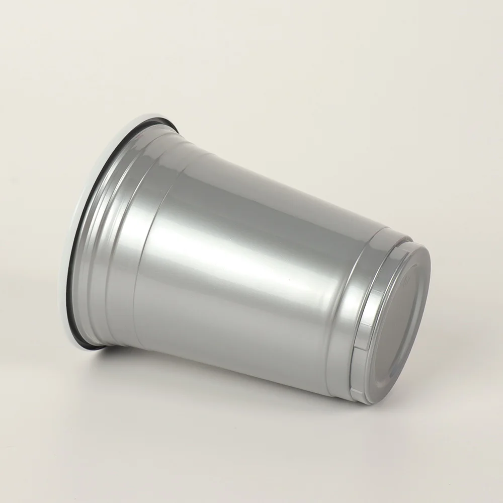 grey plastic solo cups customized PP 16oz plastic party bar cup plastic drinking cup