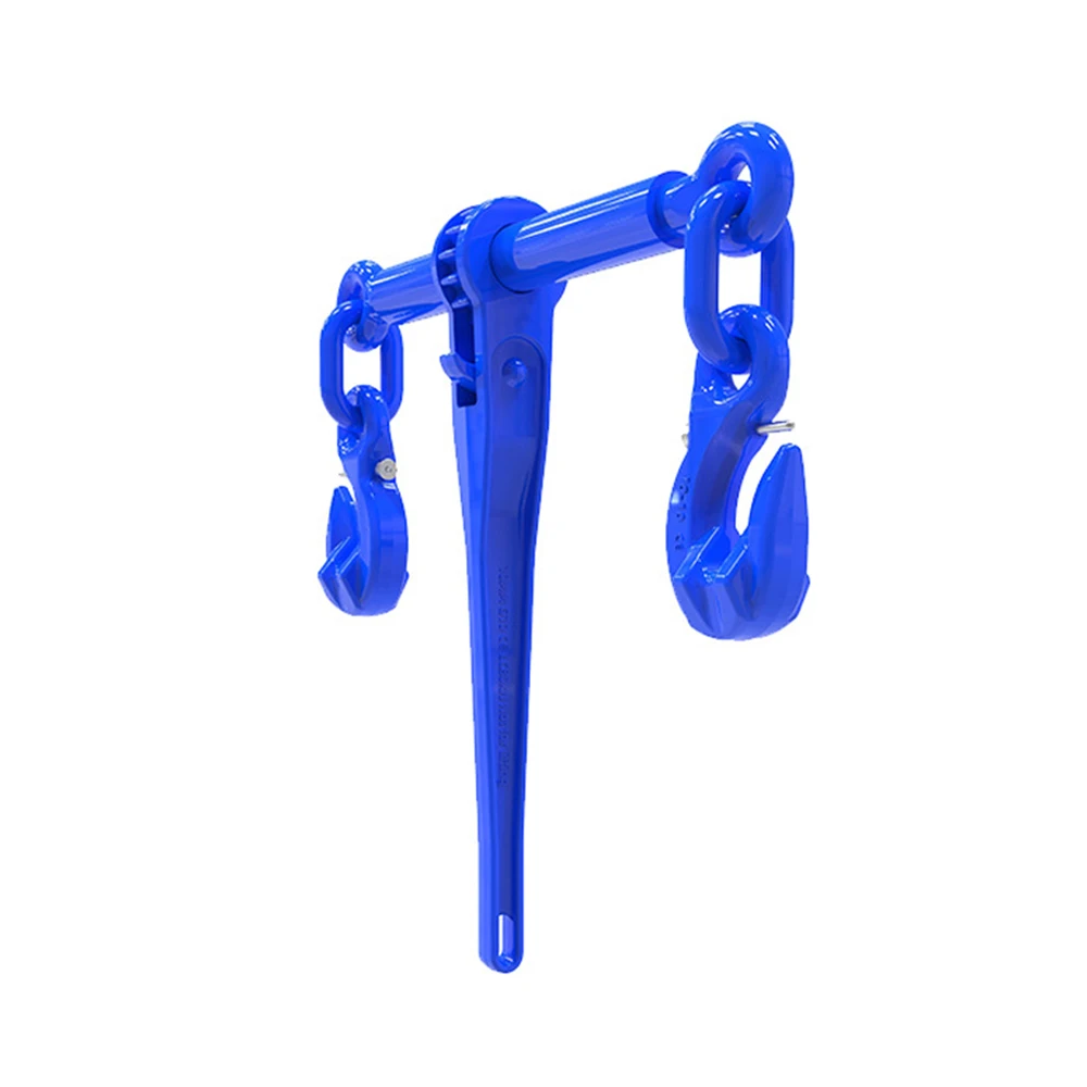 G100 Drop Forged Blue Painted Ratchet Chain Load Binder with Hooks