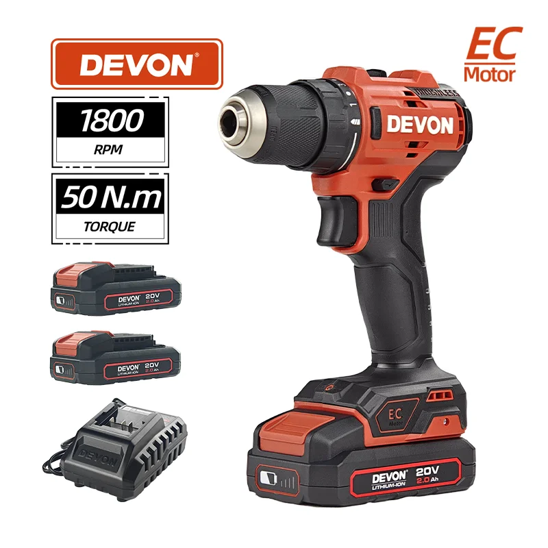 DEVON 5210 высококачественный безопасный электромотор Мини электрическая дрель для деревообработки