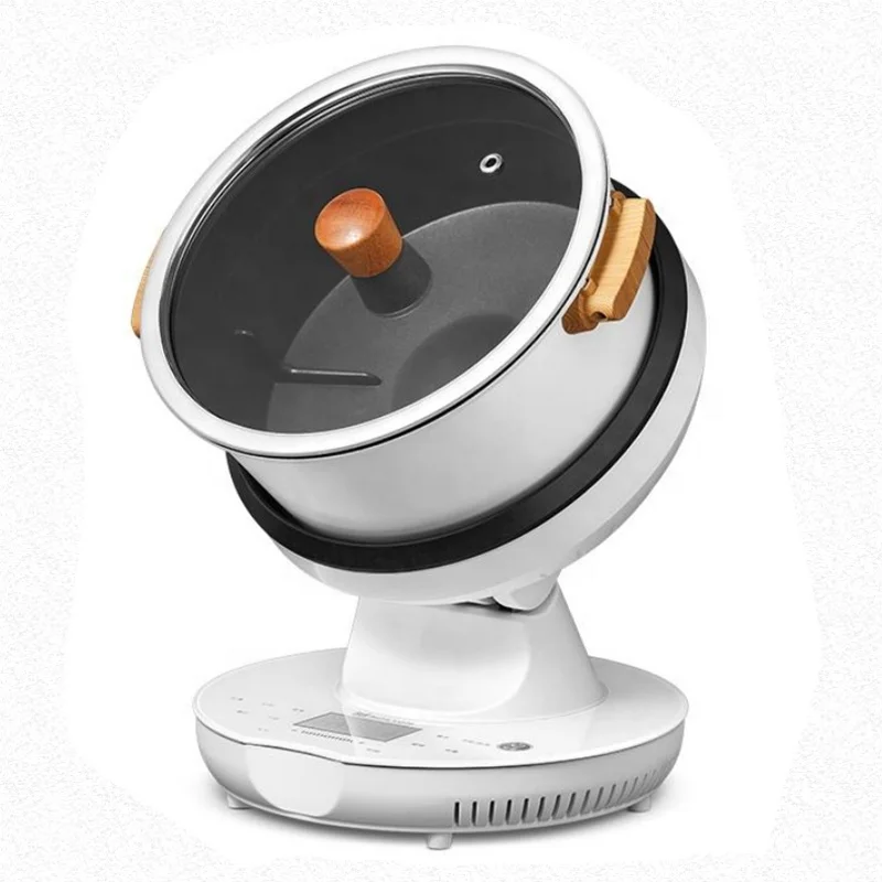 kitchen Table 2.5L Non-Stick Intelligent Food Cooker robot Electric Stir Fry desktop touch screen automatic cooking machine