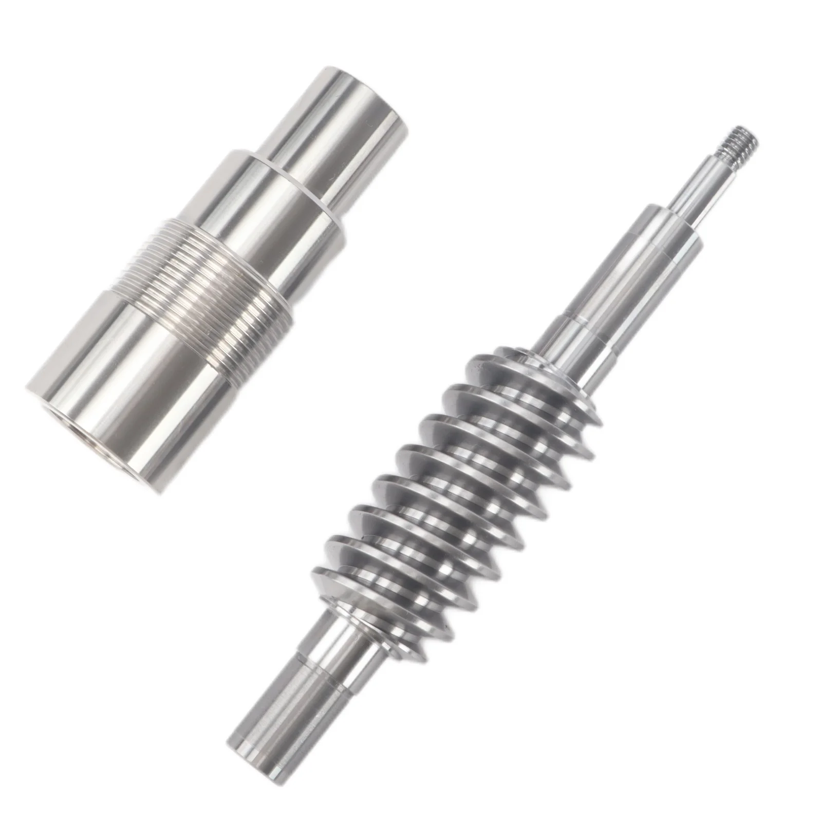 Custom CNC Machining Custom Steel Gear Shaft High Precise Spline Gear Shaft Nut Valve Connection Rod for Boat Equipment Machine