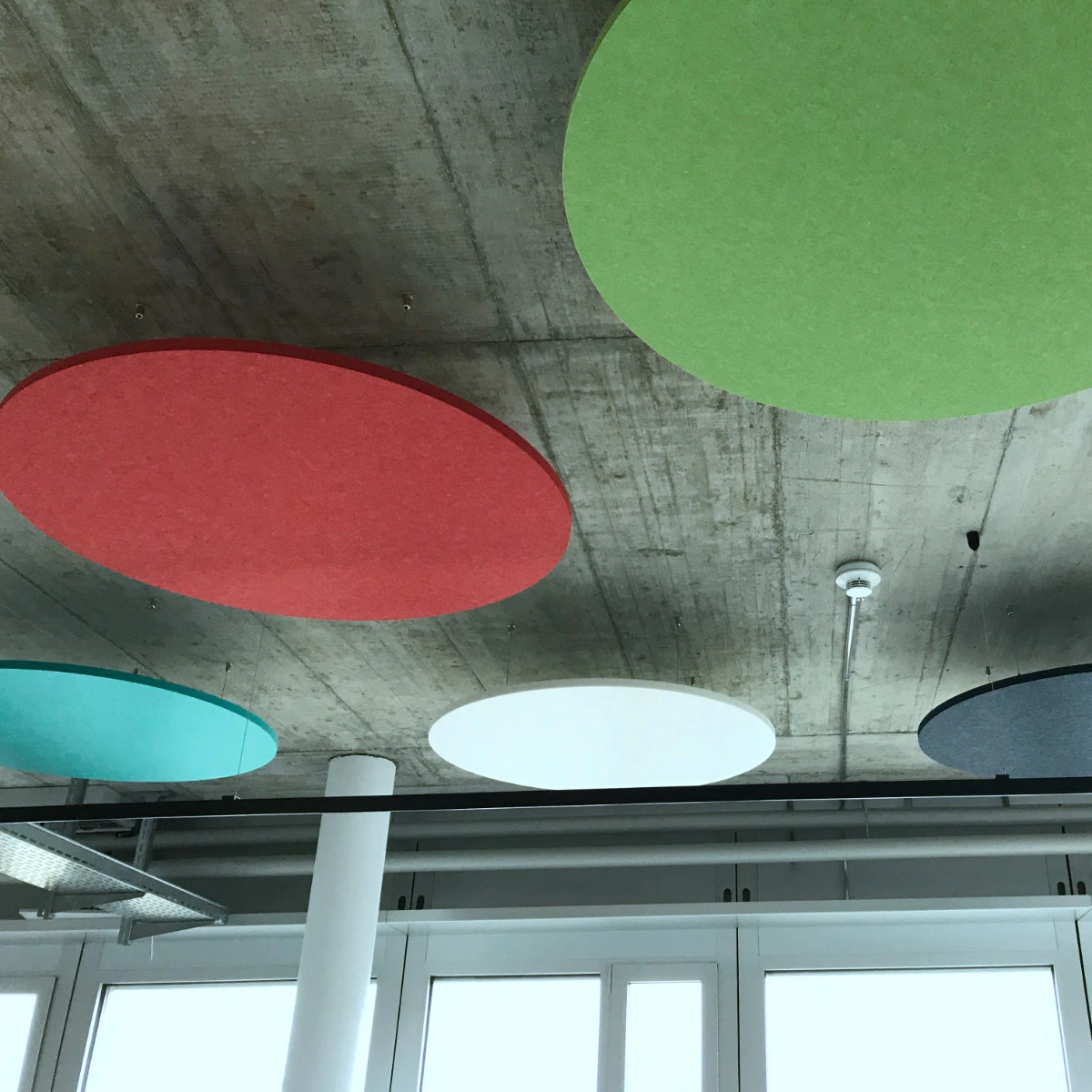 Soundproof ECO-friendly Protect Privacy PET Acoustic Panels 100% polyester fiber felt ceiling