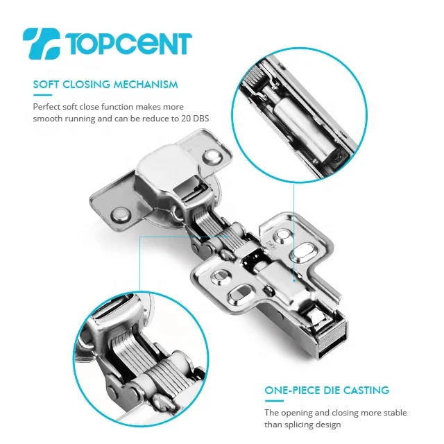  Topcent мебельная фурнитура зажим на мягком закрытом шарнире шкафа для мебели