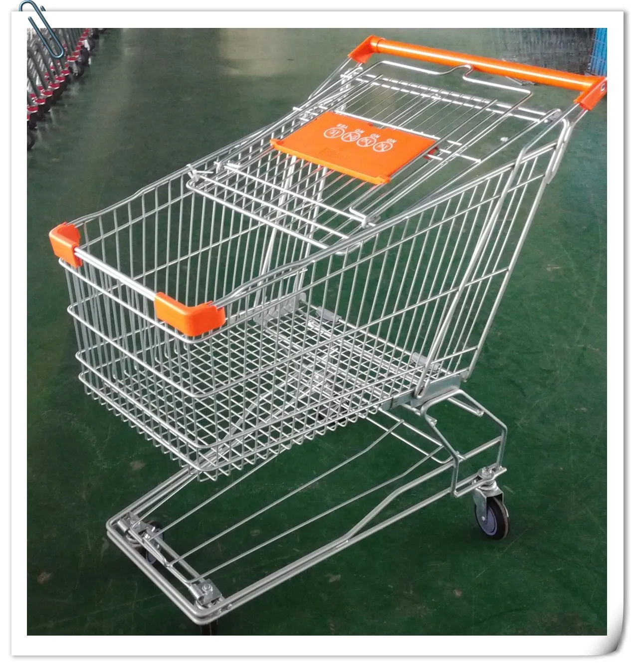 100L/125L/150L/180L в азиатском стиле Тележка для покупок лучшего качества для индийского супермаркета