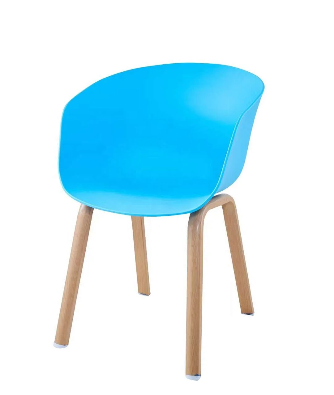 modern plastic seat metal frame leisure dining chair living room coffee armchair