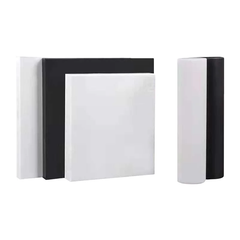 PTFE  board  high temperature resistant flame retardant wear-resistant white PTFE  black PTFE rod