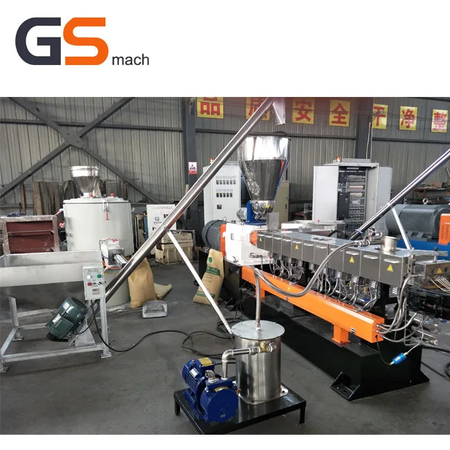 
Biodegradable plastic pellets machine corn starch plastic pellet making machine 