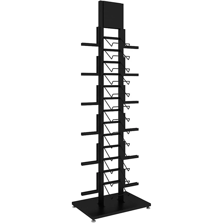 13-Layer Tiles Sample Organizer Rack, Floor Standing Ceramic Tile Display Stand Shelf For Exhibition Halls Store