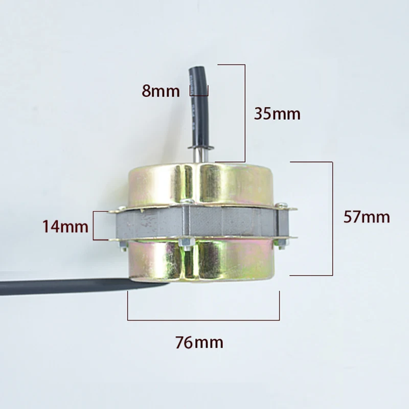 Hot selling in the Egypt aluminum cover effective heat dissipation AC 220V wall exhaust fan motor for exhaust fan