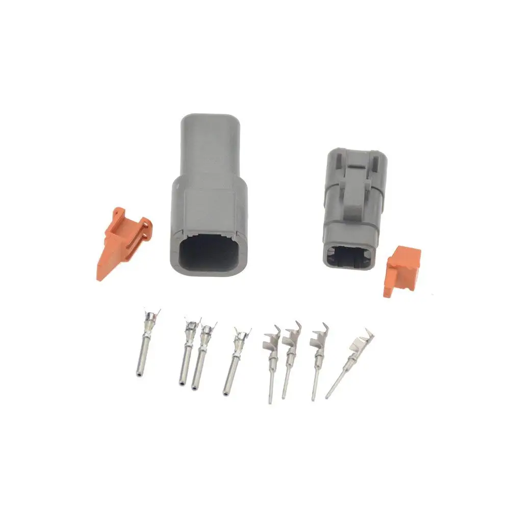 Deutsch DTM 4 Pin Female Male Waterproof DT Connector DTM06-4S DTM04-4P