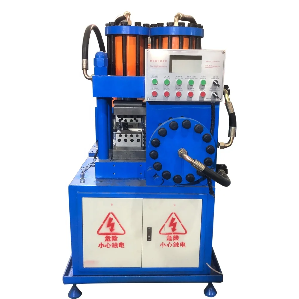 High Speed Automatic Wire F/FT/TN Brad Finish Nails  Making Machines