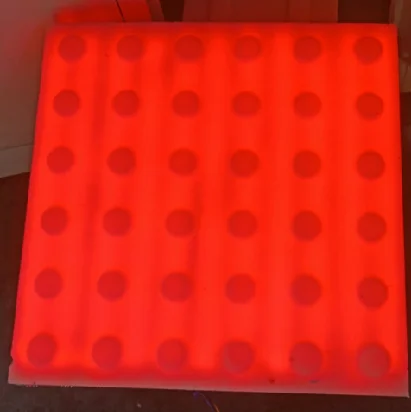  Новый дизайн водонепроницаемый RGB наружный светодиодный Кирпич Декоративный светящийся