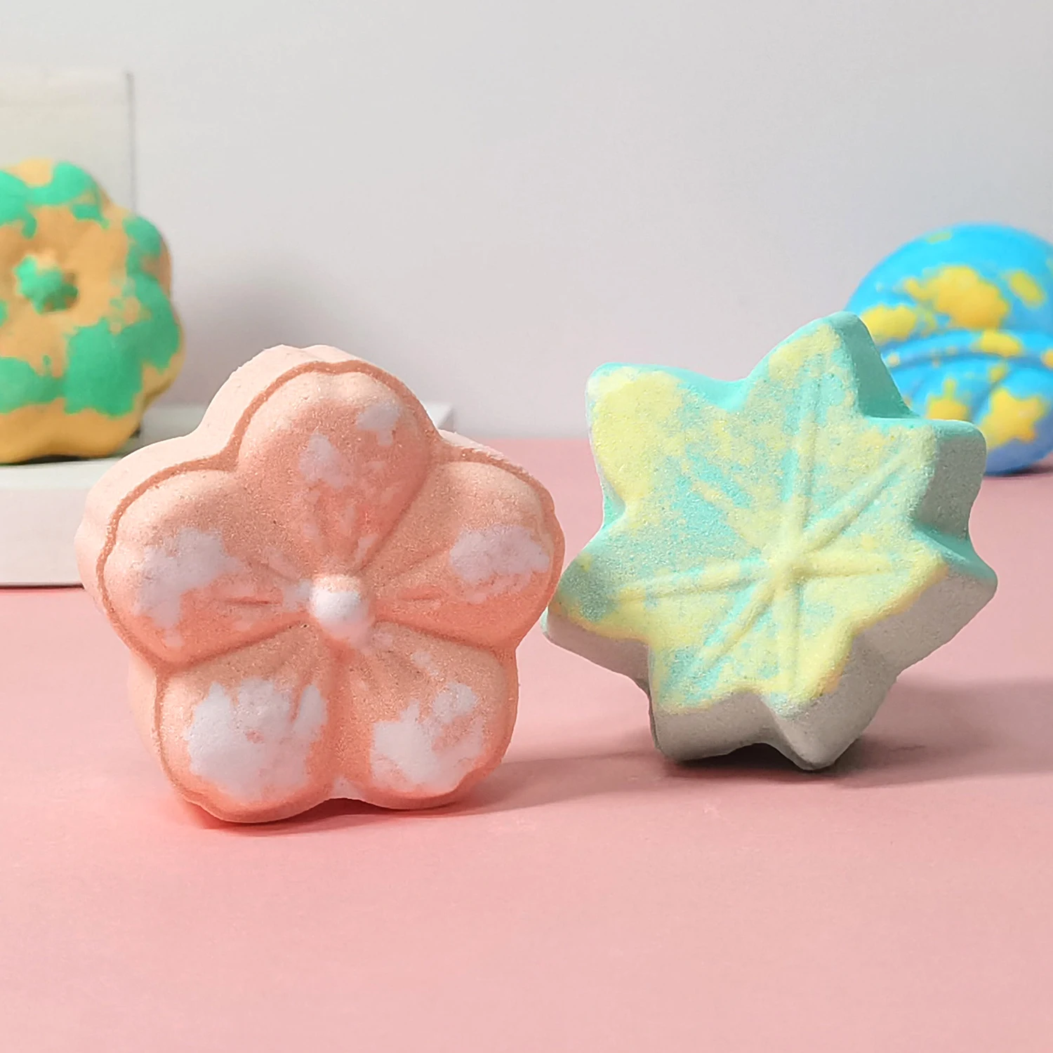 2022 New Organic Natural Handmade Bath Foot Soak Bombs For Dry Cracked, Stubborn Foot Odor Scent