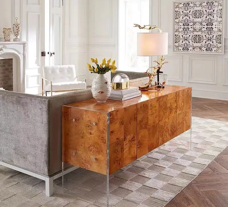 Jonathan Adler Bond обеденный набор для буфета из массива дерева мебель гостиной