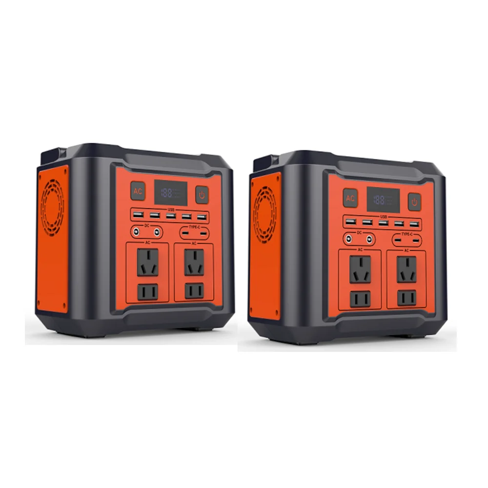 110V 220V Lifepo4 Battery Off Grid Portable Solar Power Generator 300W Portable Power Station