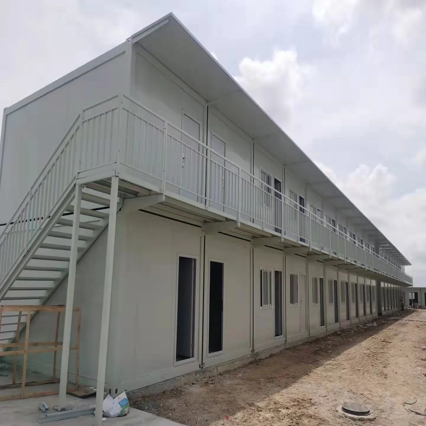 Prefabricated steel structure Luxury container house all with steel structure prefab house custom size