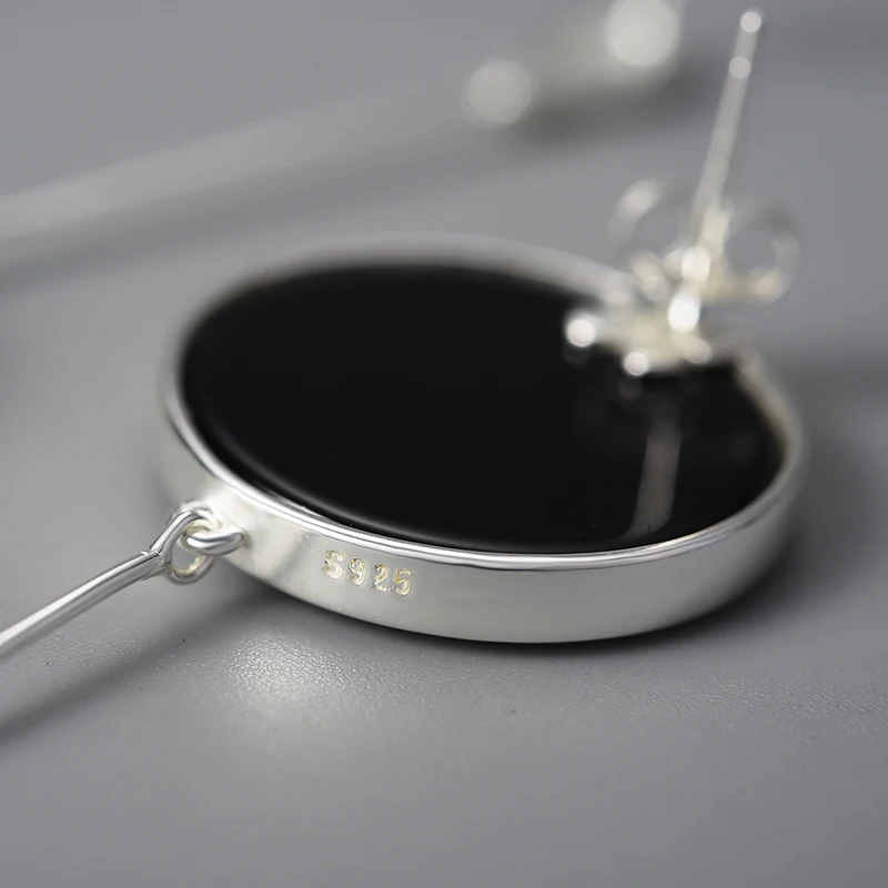 Luxury Natural Agate Stone Flying Butterfly Asymmetrical Long Dangle Earrings 925 Sterling Silver 18k goldfine jewelry for women