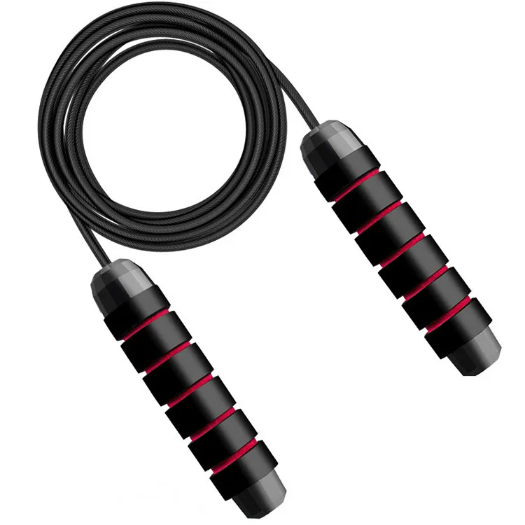 high quality pvc heavy workout custom jump rope with adjustable steel wire
